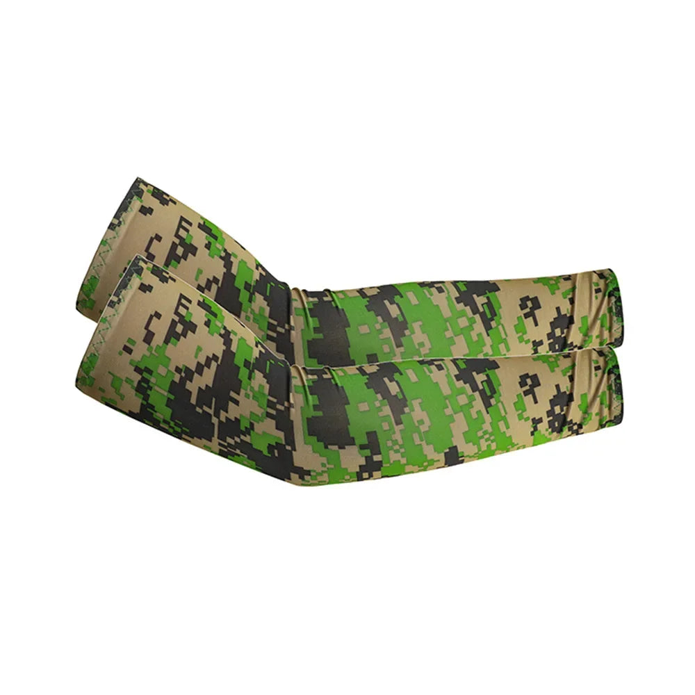 Unisex Cooling Arm Sleeves With UV Protection For Running Cycling