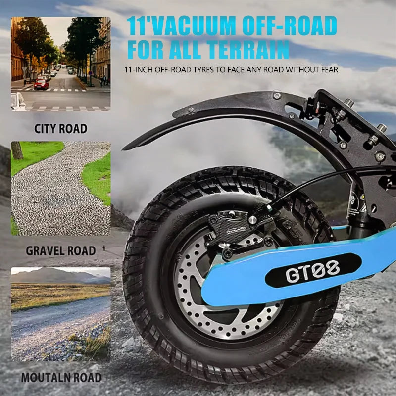 Arwibon 5600W Dual Motor Electric Scooter Top Speed 46MPH