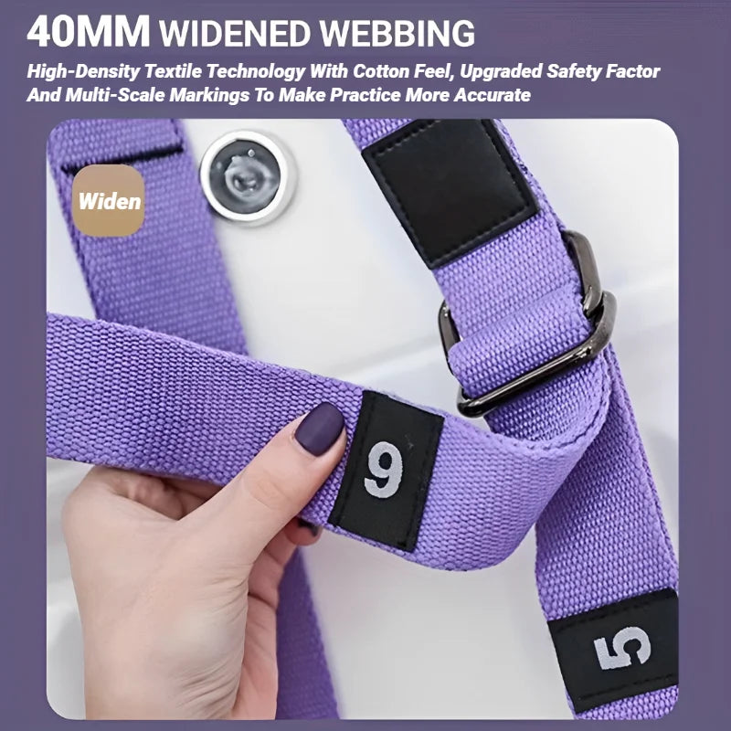 Adjustable Aerial Yoga Strap For Women Stretching And Leg Splits