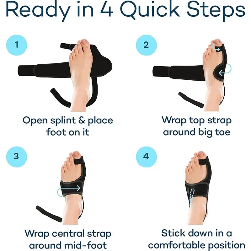 Orthopedic Bunion Splint For Hallux Valgus Pain Relief Foot Support