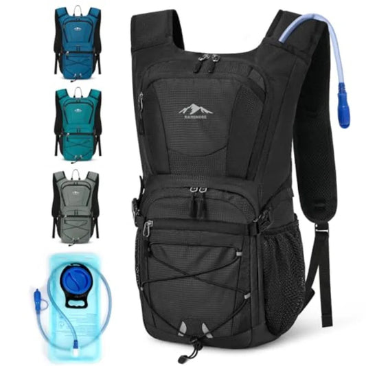 Hydration Backpack With Water Bladder For Hiking And Travel