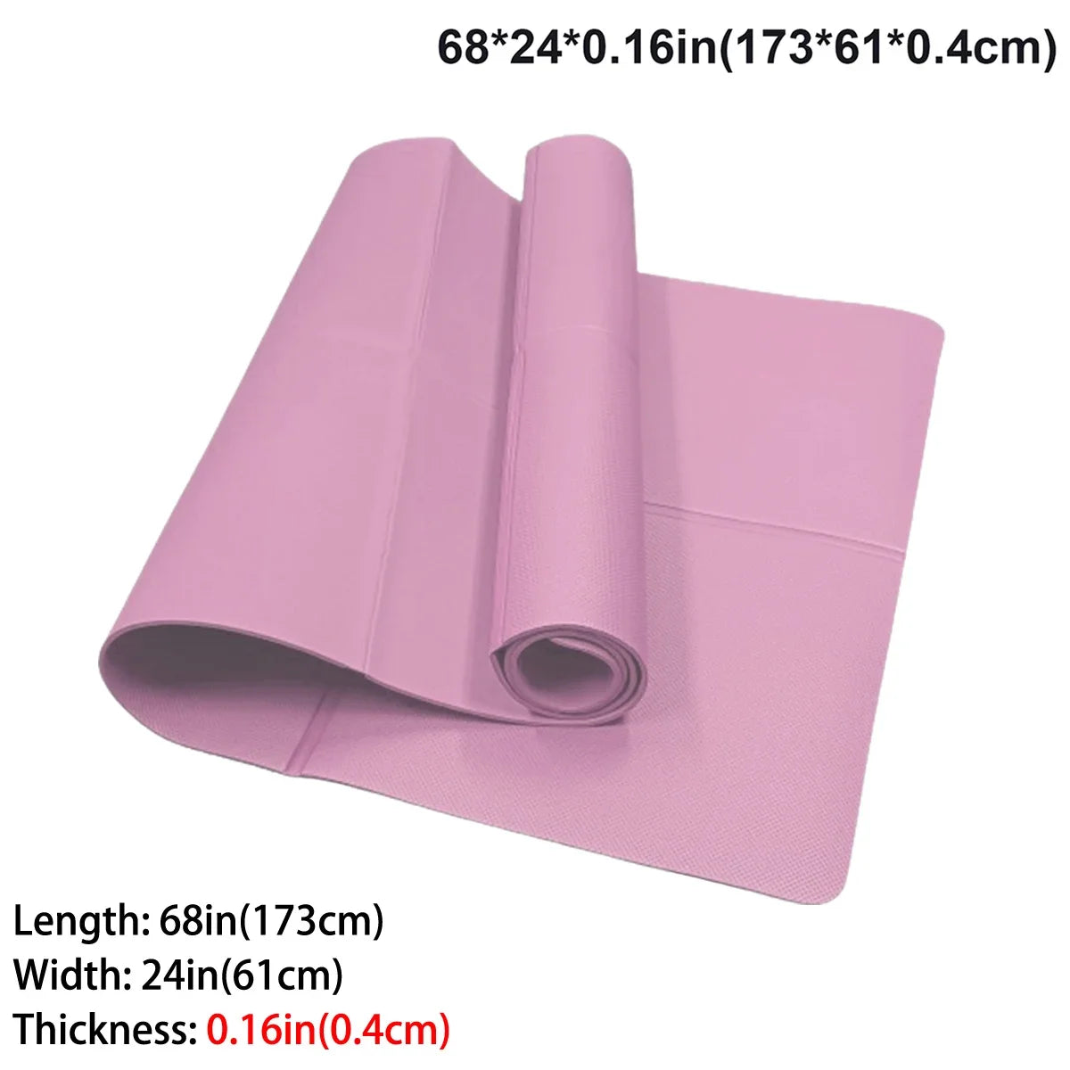 Eco Friendly Folding Yoga Mat EVA Portable for Travel