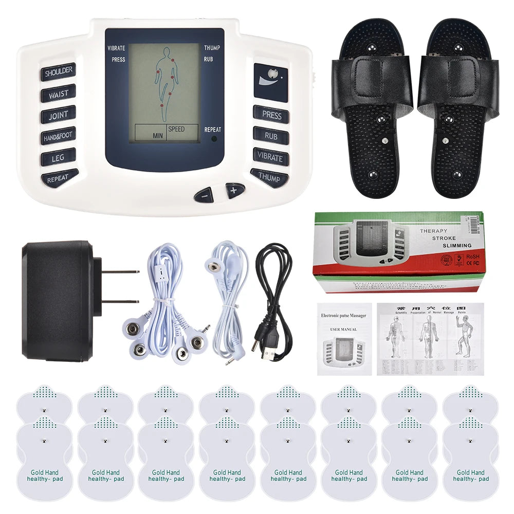 Professional EMS Tens Muscle Stimulator Body Massager Microcurrents Low Frequency