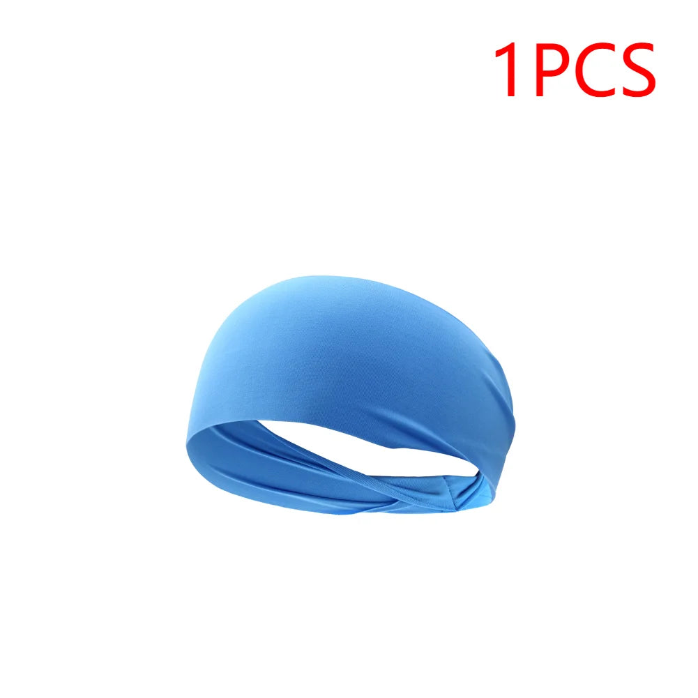 APWIKOGER Quick Dry Sweat Headbands For Running And Yoga