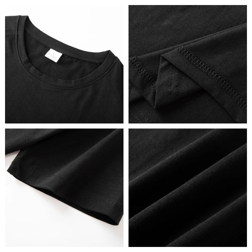Plain Gym TShirt Men Cotton Short Sleeve Slim Fit Tee