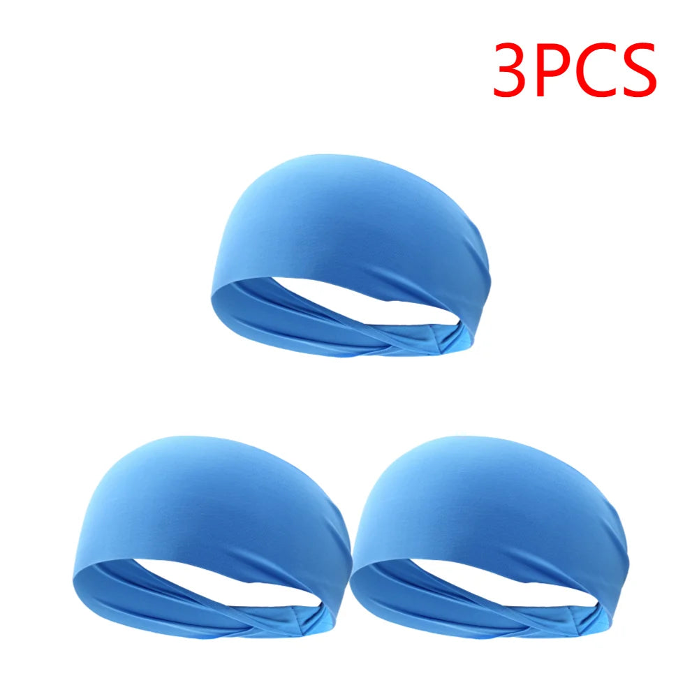 APWIKOGER Quick Dry Sweat Headbands For Running And Yoga