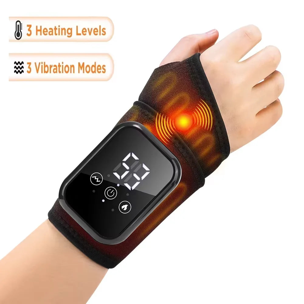Moajaza Cordless Heated Vibration Massager for Ankle and Wrist