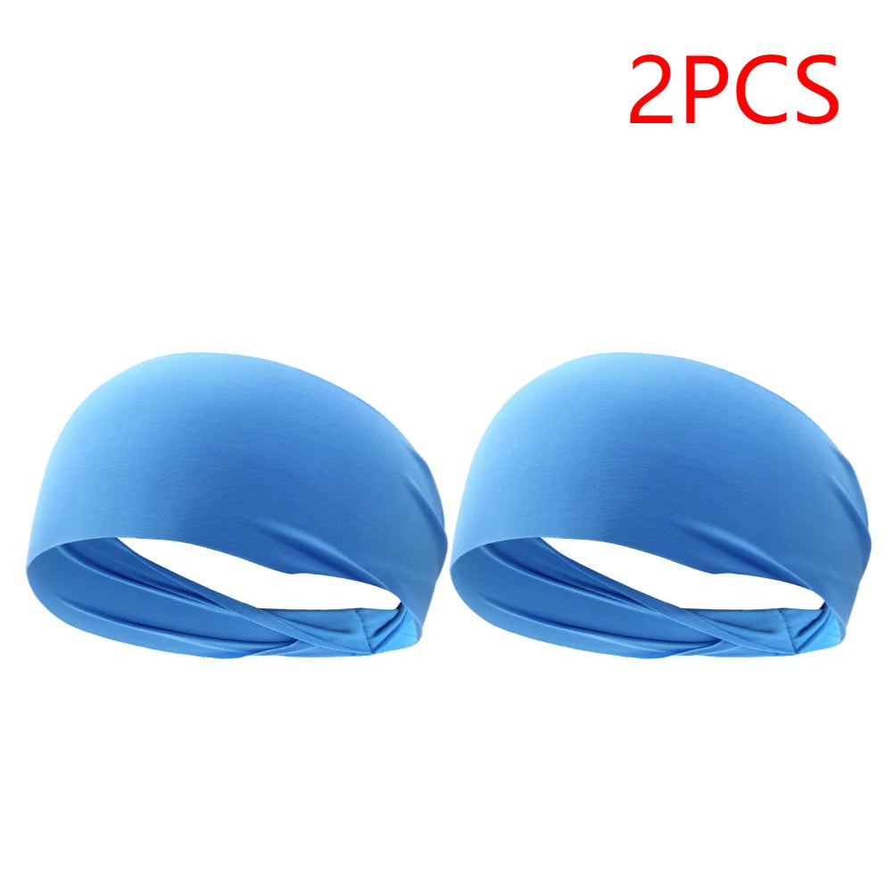 APWIKOGER Quick Dry Sweat Headbands For Running And Yoga