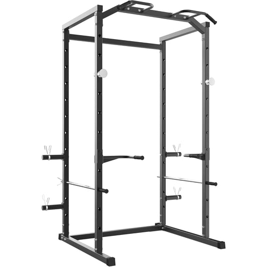HiMISS 1100 Lb Multi-Functional Power Rack With Pull-Up Bar