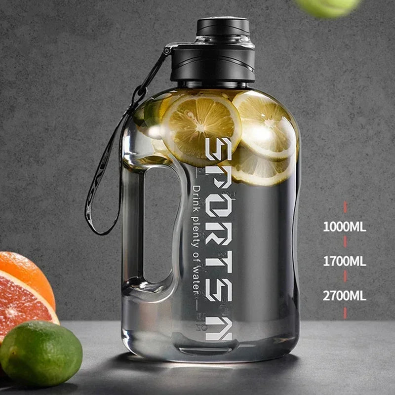 Portable Large Capacity Water Bottle For Sports Gym Camping