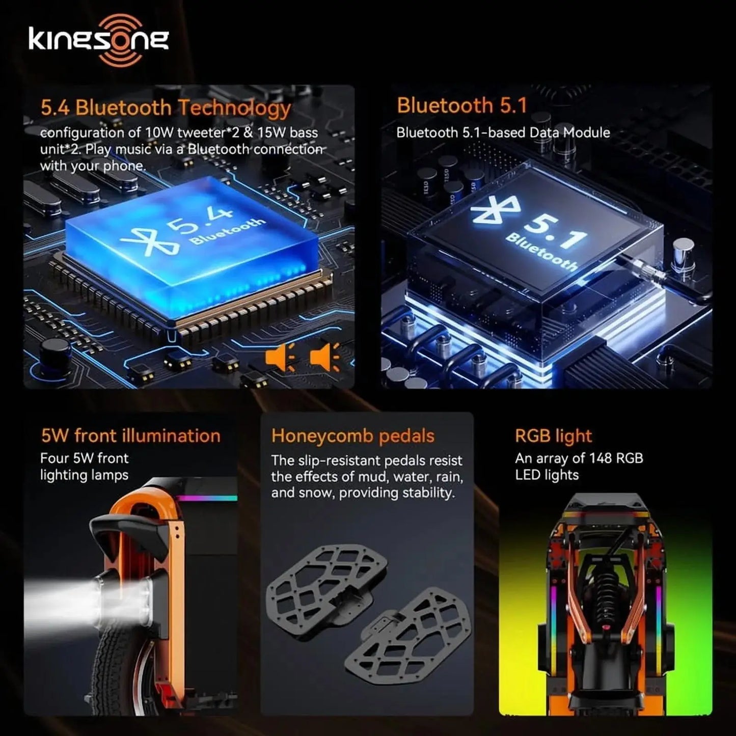 KingSong S16 Pro Electric Unicycle With App Control