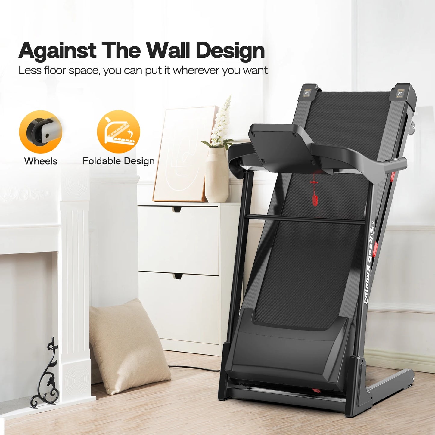 Electric Folding Treadmill For Home With App FITSHOW