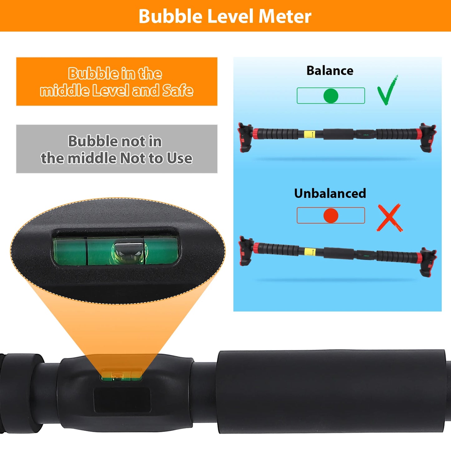 TWISTER.CK Doorway Pull Up Bar Non Slip Adjustable