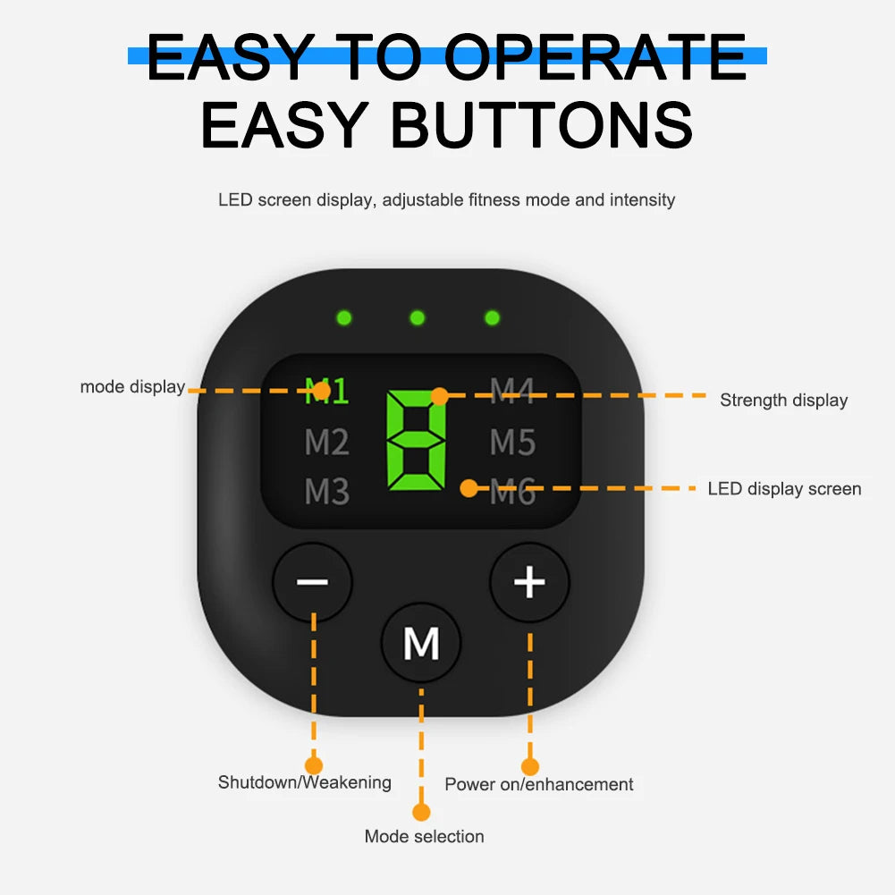 Shunmaii EMS Slimming Belt With LED Display USB Rechargeable