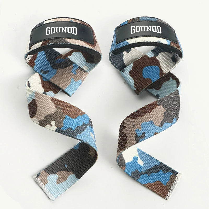 GOUNOD Weightlifting Wrist Straps Adjustable Non Slip Grip Band