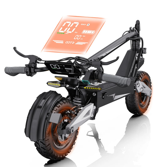 OOTD T10 900W Electric Scooter Foldable 48V Battery Long Range