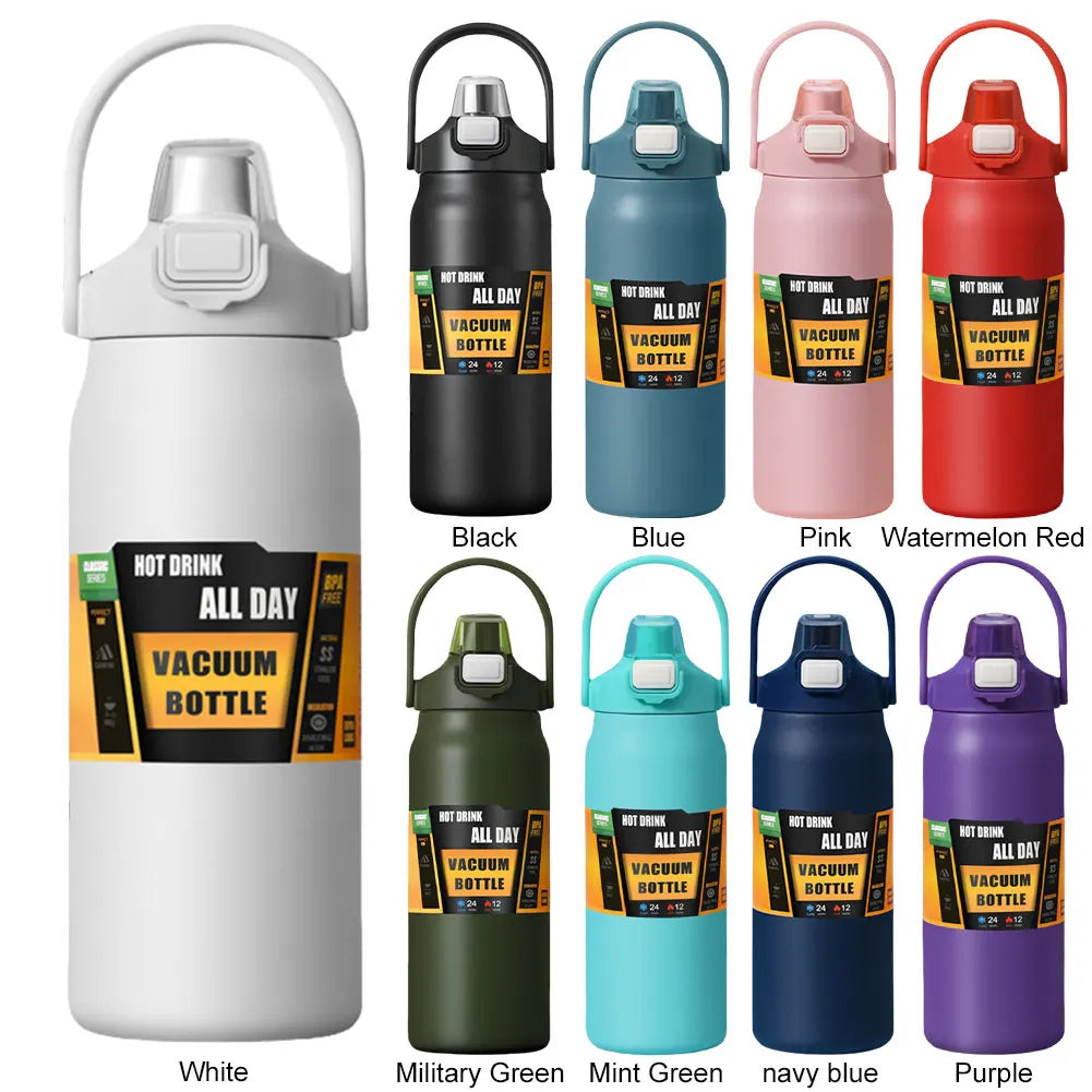 Alloet Insulated Stainless Steel Water Bottle With Wide Mouth