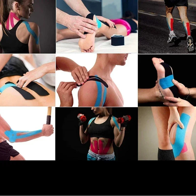 Kinesio Tape Muscle Support Bandage For Knee Pain Relief And Recovery