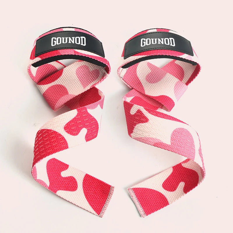 GOUNOD Weightlifting Wrist Straps Adjustable Non Slip Grip Band