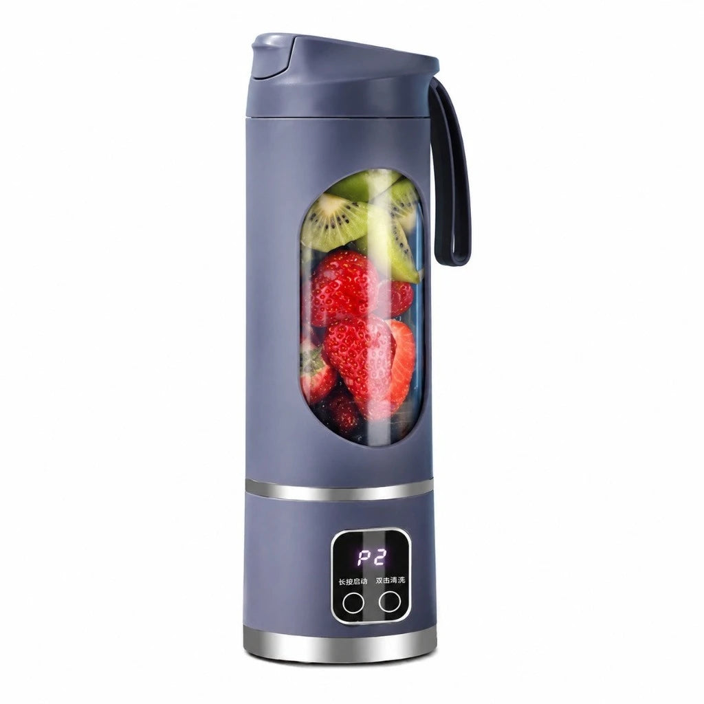 Portable Juicer Blender Cup USB Rechargeable With Stainless Steel Blades