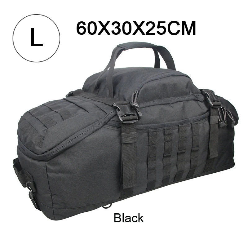 QCN Sport Travel Bag Molle Tactical Gym Duffle For Camping