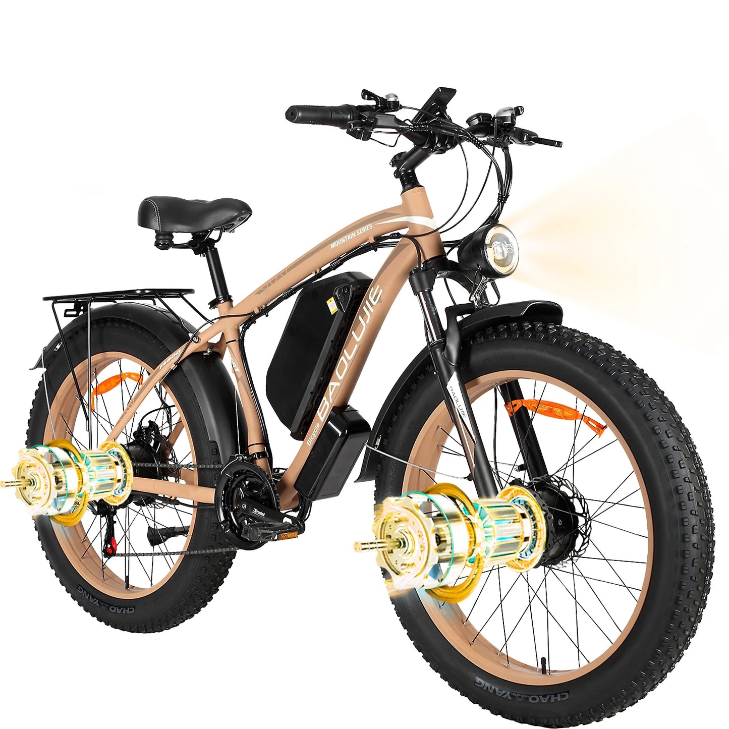 Baolujie DM01 Electric Motorcycle 2000W 60V 30Ah EBike