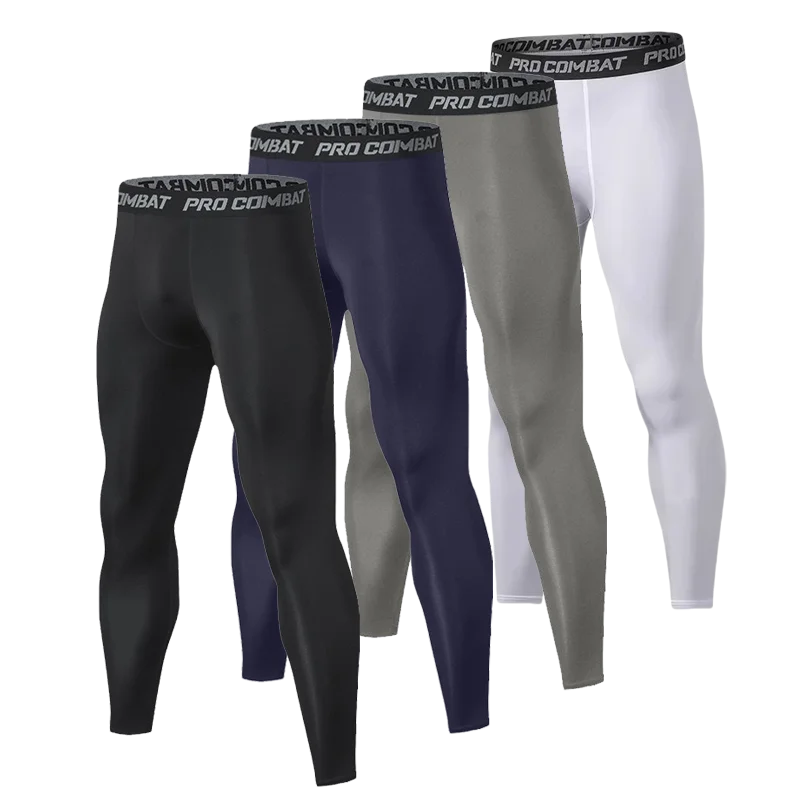 Men's Compression Pants For Running And Training Performance