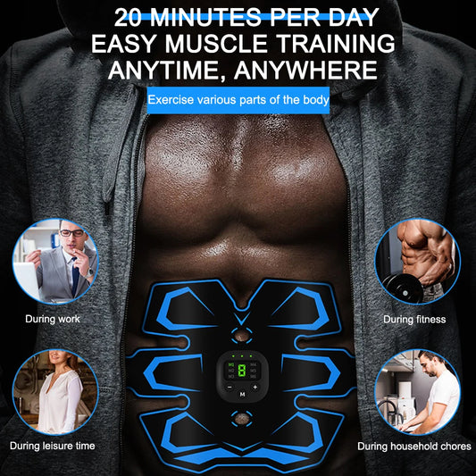 Shunmaii EMS Slimming Belt With LED Display USB Rechargeable