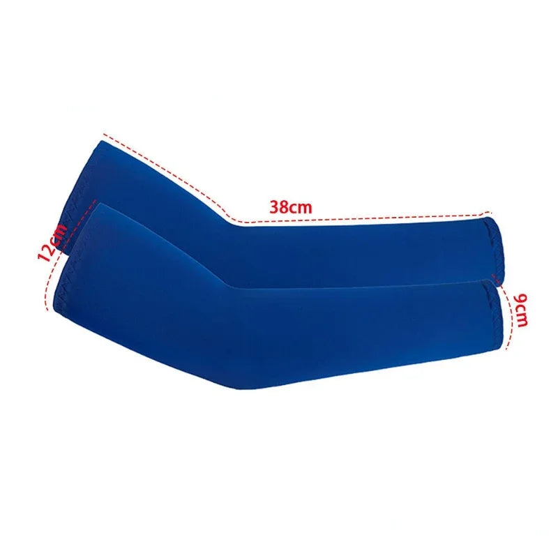Unisex Cooling Arm Sleeves With UV Protection For Running Cycling