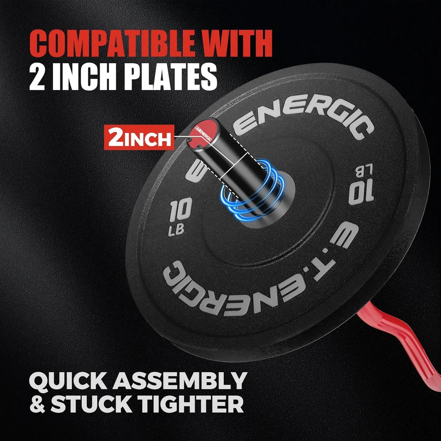 EZ Curl Barbell 500 Lb Capacity Steel For Home Gym