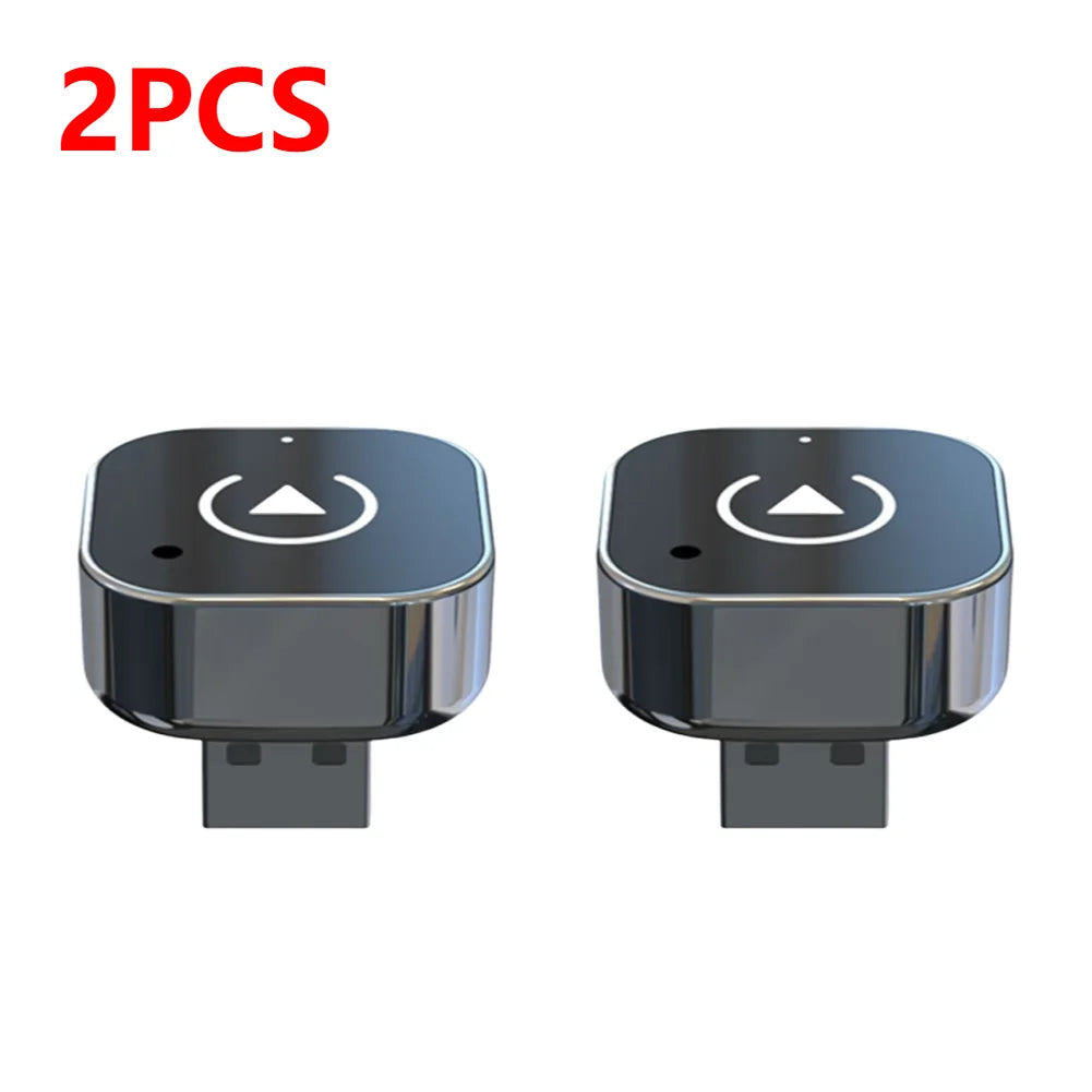 APWIKOGER Wireless CarPlay Android Auto Adapter AI Box