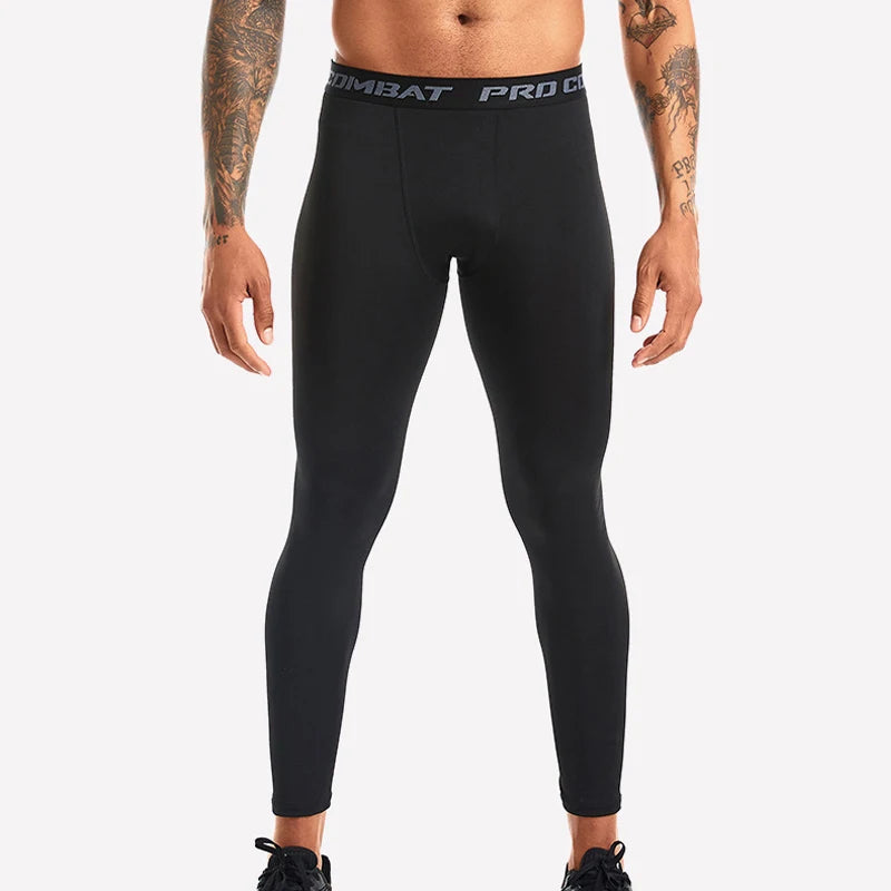 Men's Compression Pants For Running And Training Performance