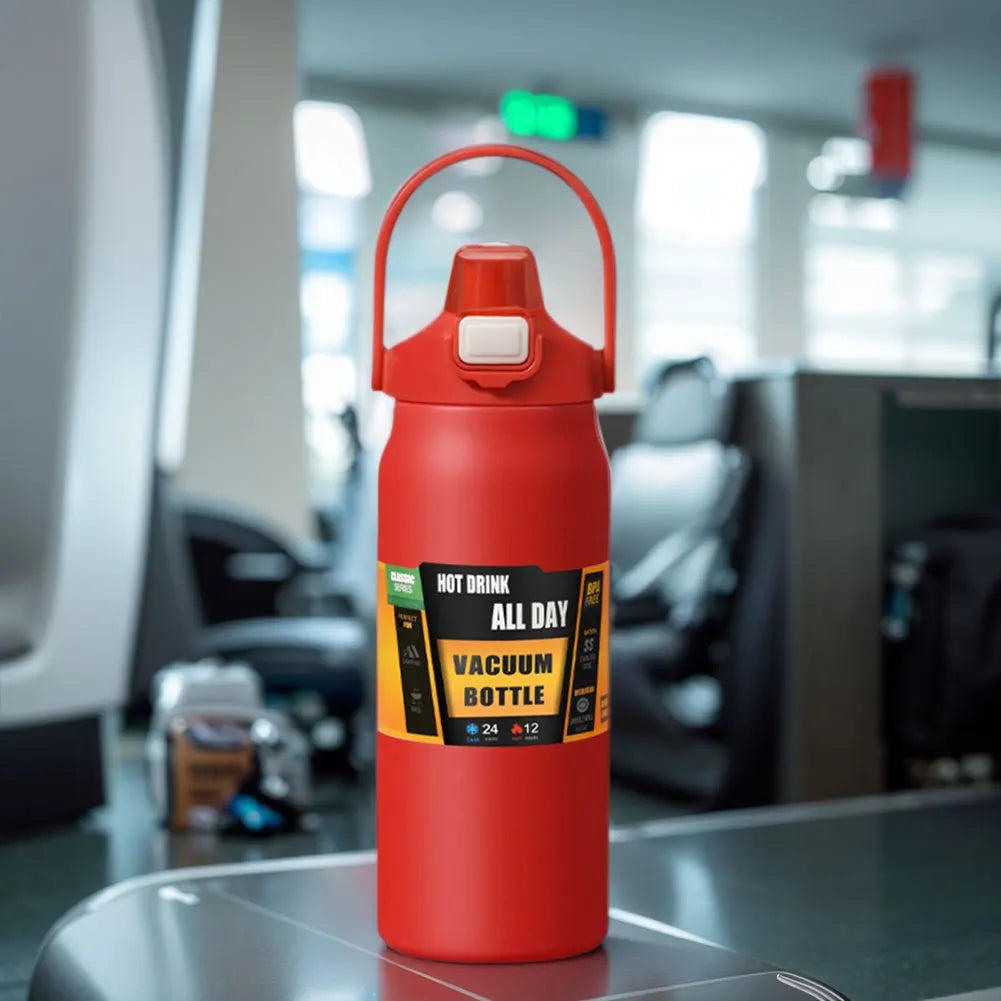 Alloet Insulated Stainless Steel Water Bottle With Wide Mouth
