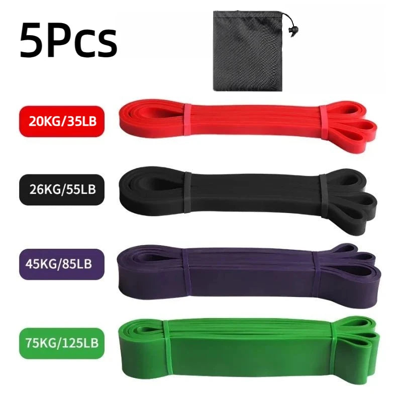 TPE Elastic Resistance Band Set For Fitness Training And Yoga